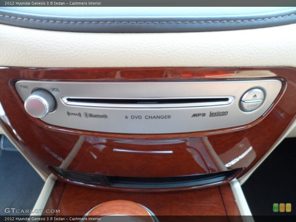 Cashmere Interior Audio System for the 2012 Hyundai Genesis 3.8 Sedan #53315403