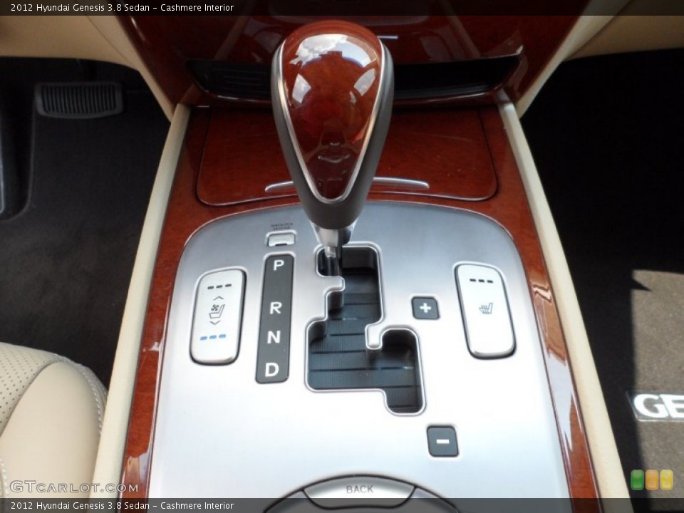 Cashmere Interior Transmission for the 2012 Hyundai Genesis 3.8 Sedan #53315415