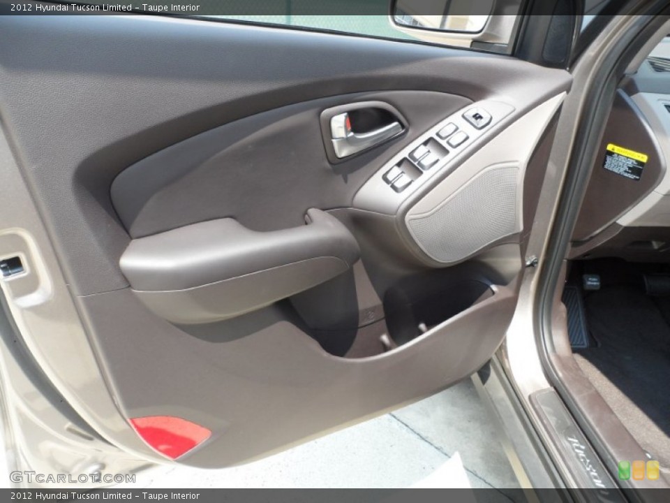 Taupe Interior Door Panel for the 2012 Hyundai Tucson Limited #53316555