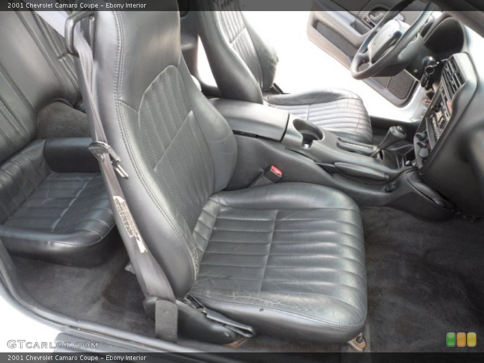 Ebony Interior Photo for the 2001 Chevrolet Camaro Coupe #53317197