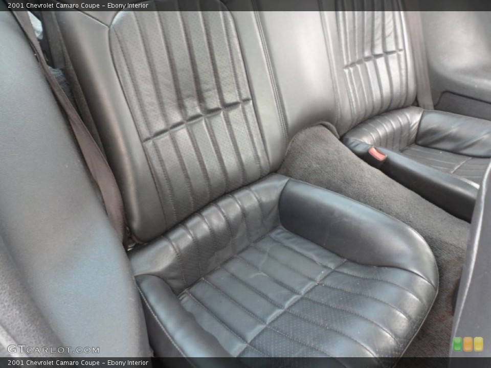 Ebony Interior Photo for the 2001 Chevrolet Camaro Coupe #53317203