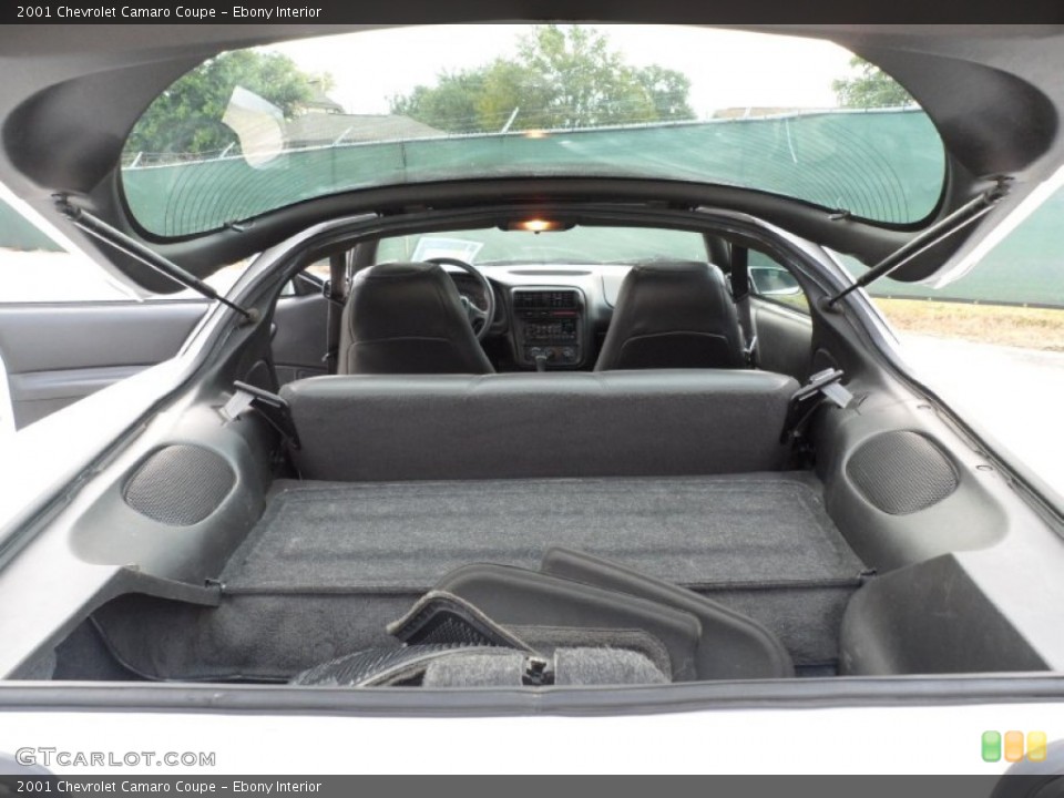 Ebony Interior Trunk for the 2001 Chevrolet Camaro Coupe #53317236