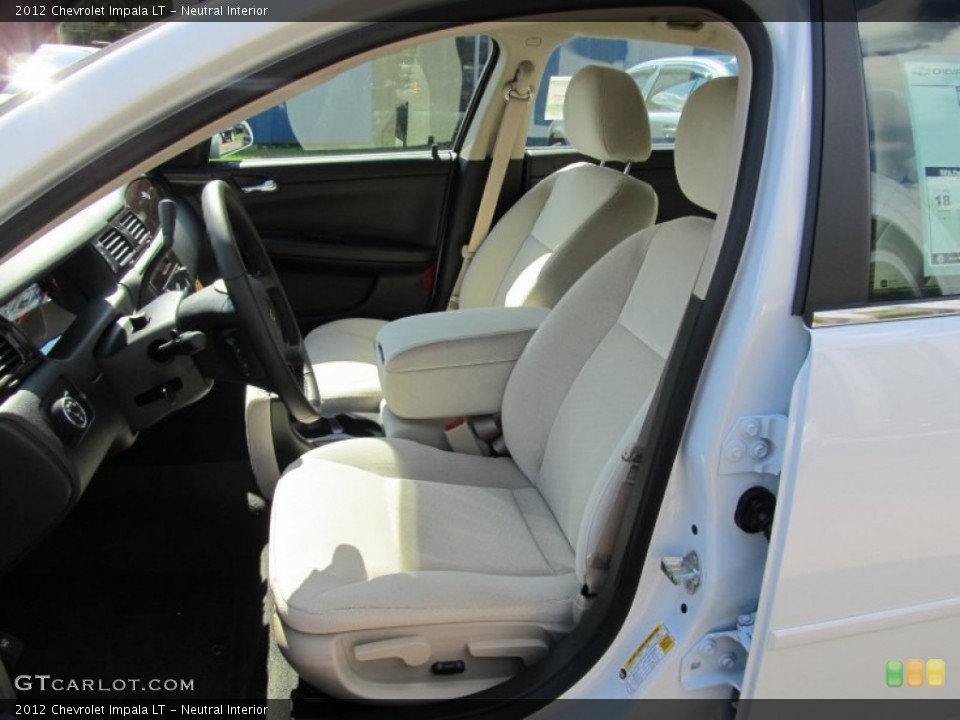 Neutral Interior Photo for the 2012 Chevrolet Impala LT #53317401