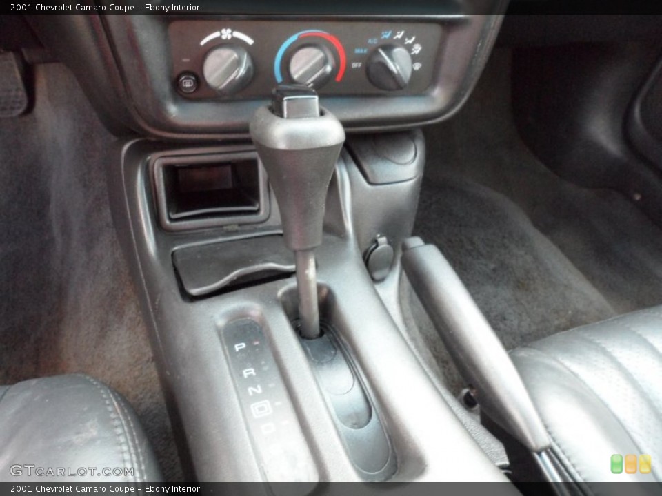 Ebony Interior Transmission for the 2001 Chevrolet Camaro Coupe #53317410