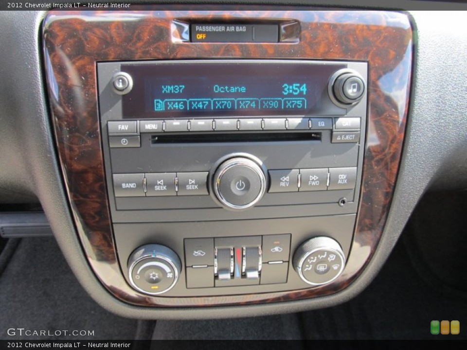 Neutral Interior Audio System for the 2012 Chevrolet Impala LT #53317452