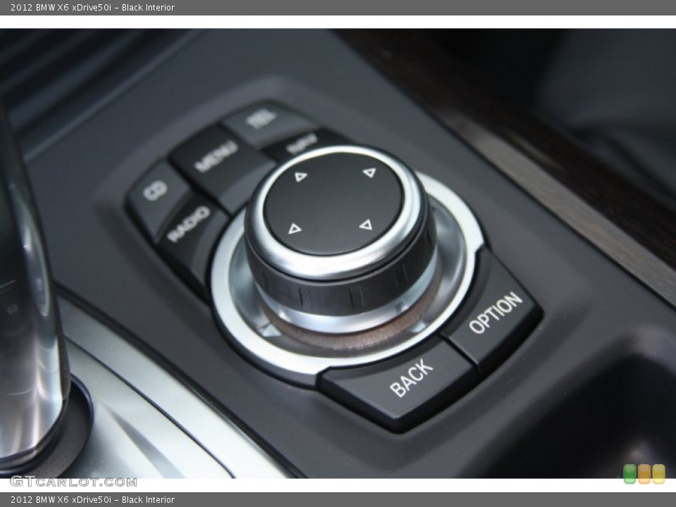 Black Interior Controls for the 2012 BMW X6 xDrive50i #53317773