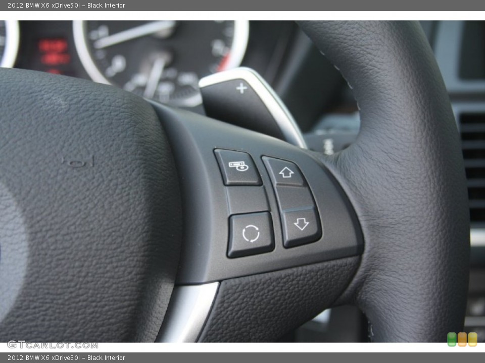 Black Interior Controls for the 2012 BMW X6 xDrive50i #53317809