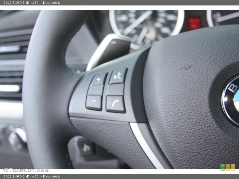 Black Interior Controls for the 2012 BMW X6 xDrive50i #53317824