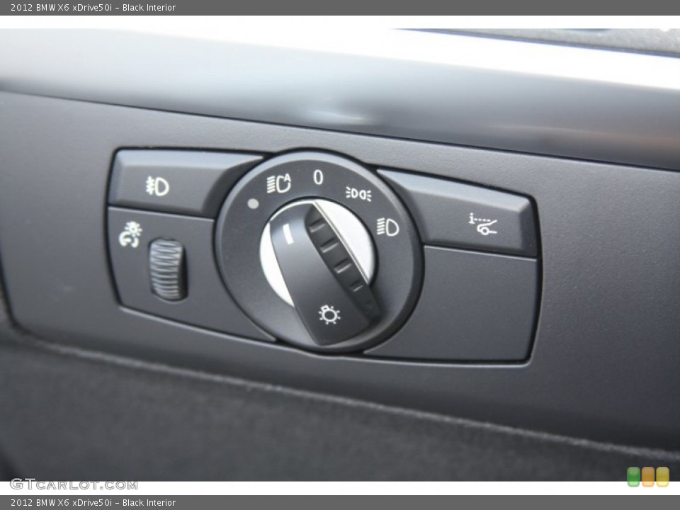 Black Interior Controls for the 2012 BMW X6 xDrive50i #53317845