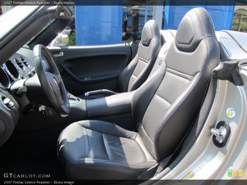 Ebony Interior Photo for the 2007 Pontiac Solstice Roadster #53317860