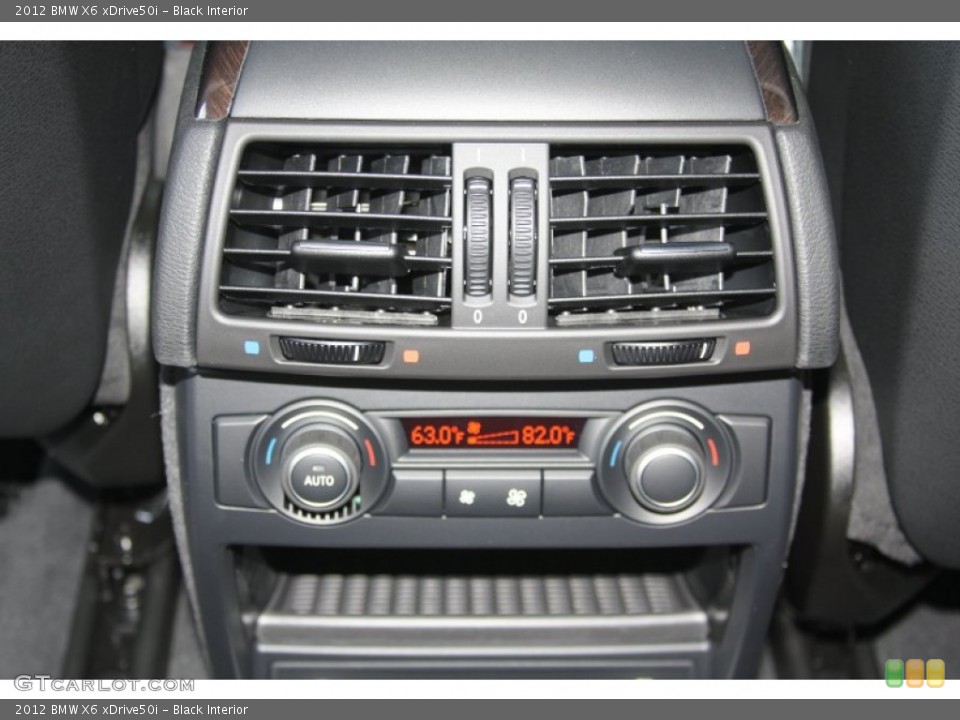 Black Interior Controls for the 2012 BMW X6 xDrive50i #53317914