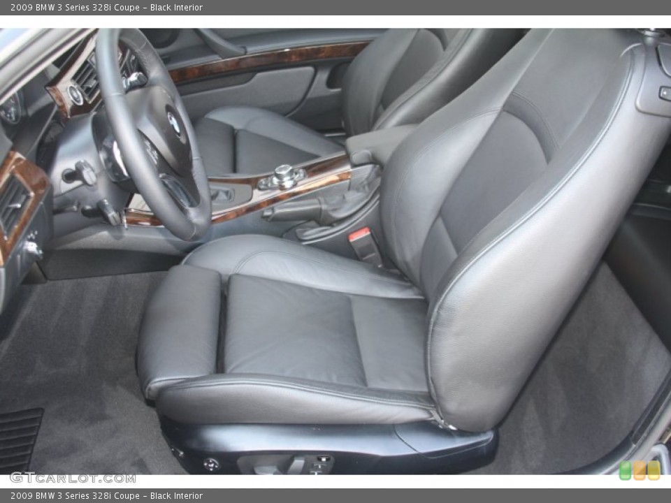 Black Interior Photo for the 2009 BMW 3 Series 328i Coupe #53319165