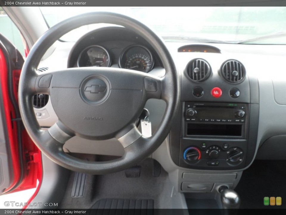 Gray Interior Dashboard for the 2004 Chevrolet Aveo Hatchback #53319447