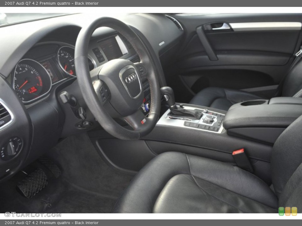 Black Interior Photo for the 2007 Audi Q7 4.2 Premium quattro #53320570