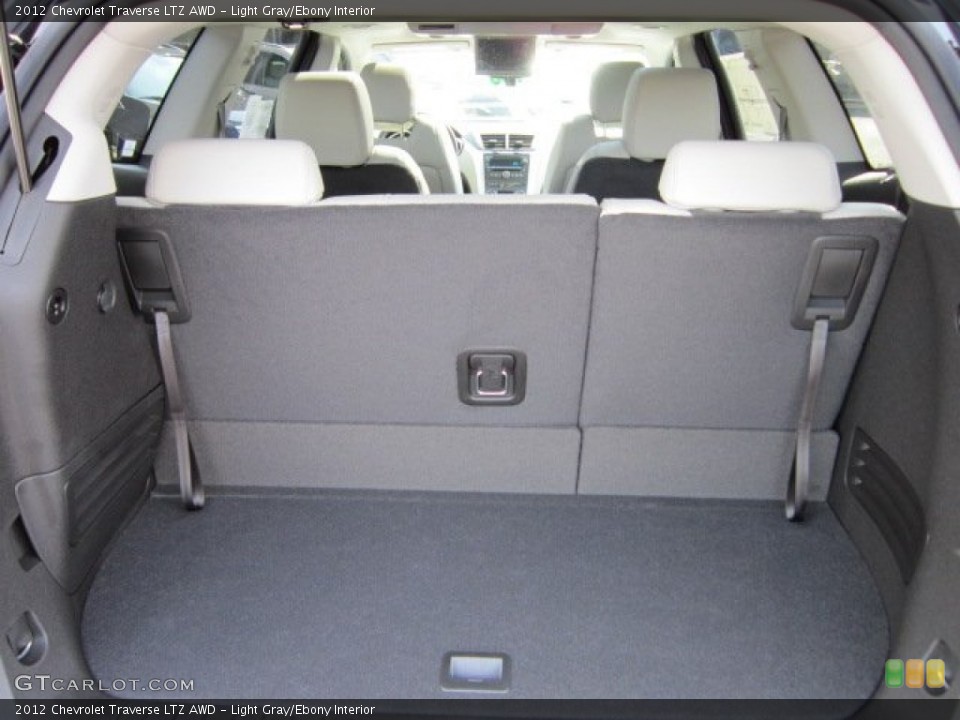 Light Gray/Ebony Interior Trunk for the 2012 Chevrolet Traverse LTZ AWD #53323681