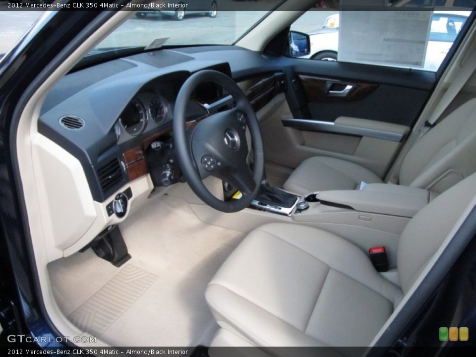 Almond/Black Interior Photo for the 2012 Mercedes-Benz GLK 350 4Matic #53324080