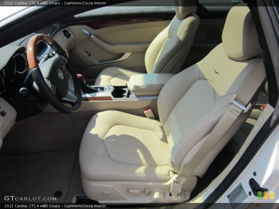 Cashmere/Cocoa Interior Photo for the 2012 Cadillac CTS 4 AWD Coupe #53324536
