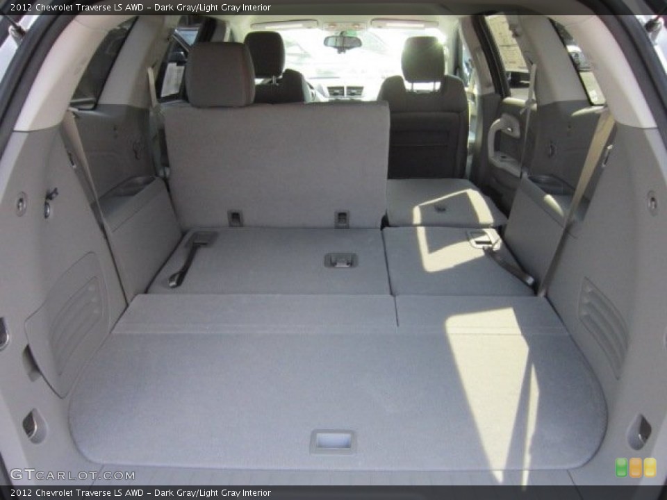 Dark Gray/Light Gray Interior Trunk for the 2012 Chevrolet Traverse LS AWD #53324713