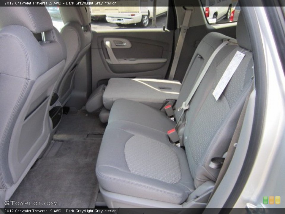 Dark Gray/Light Gray Interior Photo for the 2012 Chevrolet Traverse LS AWD #53324722