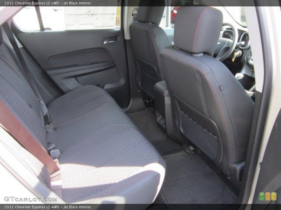 Jet Black Interior Photo for the 2012 Chevrolet Equinox LS AWD #53324875