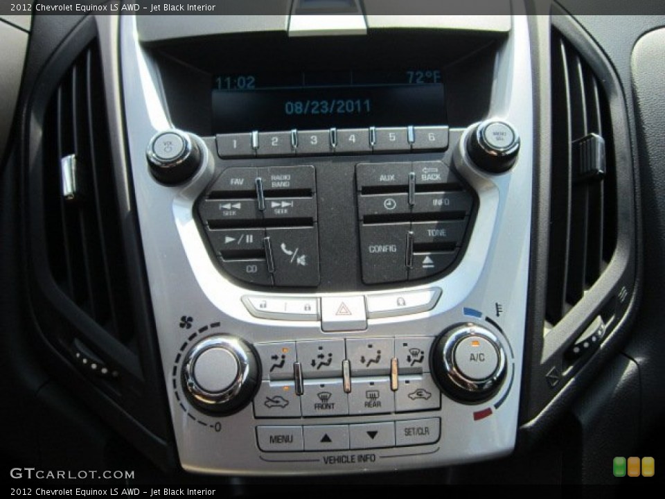 Jet Black Interior Audio System for the 2012 Chevrolet Equinox LS AWD #53324938