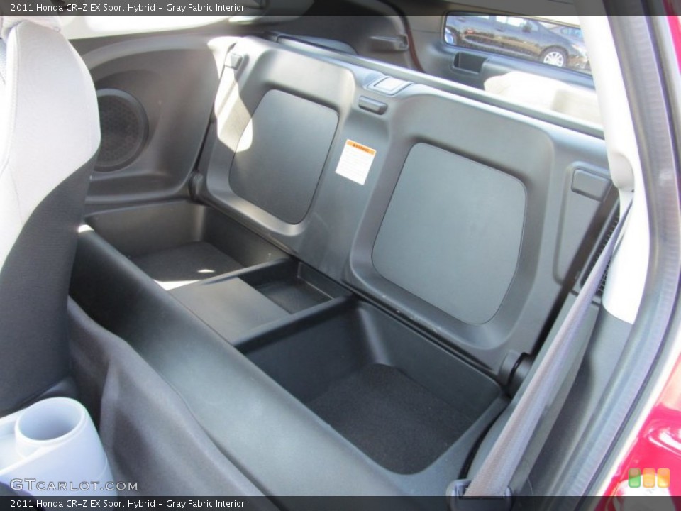 Gray Fabric Interior Photo for the 2011 Honda CR-Z EX Sport Hybrid #53325631