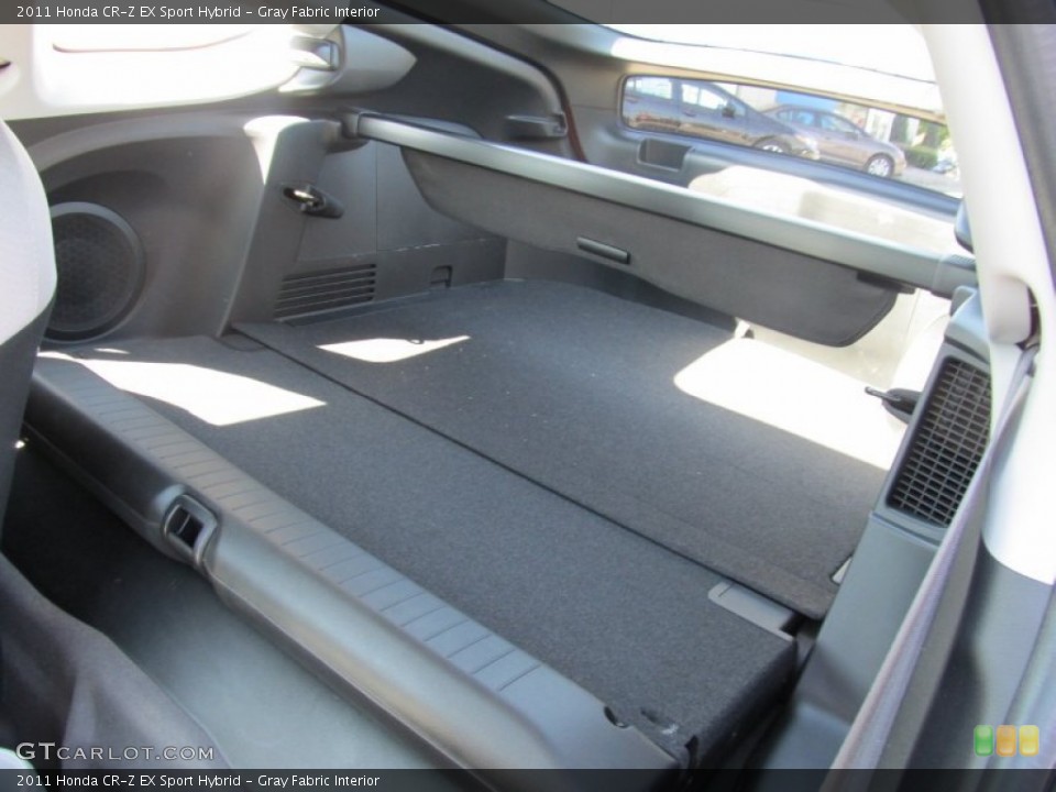 Gray Fabric Interior Photo for the 2011 Honda CR-Z EX Sport Hybrid #53325637