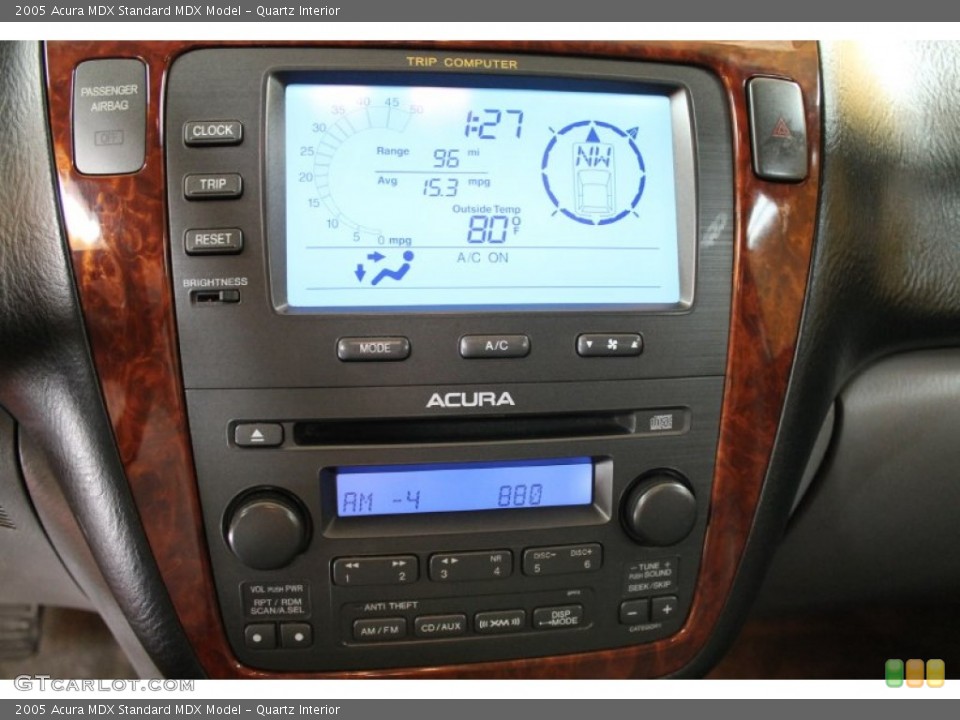 Quartz Interior Controls for the 2005 Acura MDX  #53328198