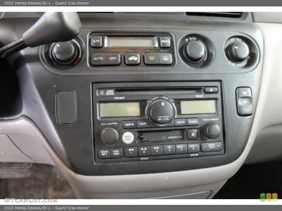 Quartz Gray Interior Audio System for the 2002 Honda Odyssey EX-L #53329011