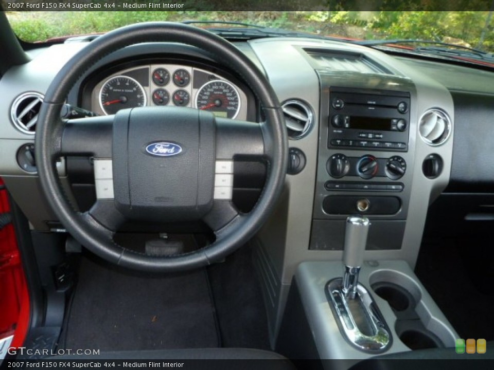 Medium Flint Interior Dashboard for the 2007 Ford F150 FX4 SuperCab 4x4 #53329236