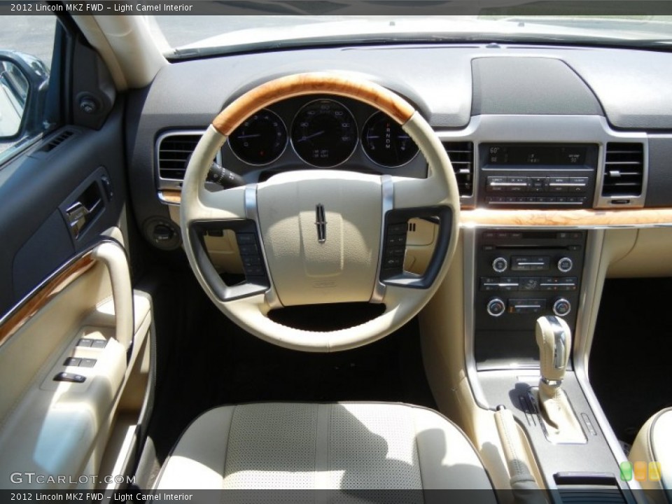 Light Camel Interior Dashboard for the 2012 Lincoln MKZ FWD #53330361
