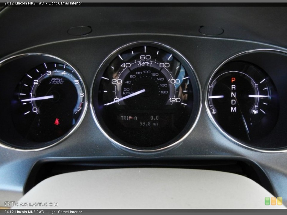 Light Camel Interior Gauges for the 2012 Lincoln MKZ FWD #53330376