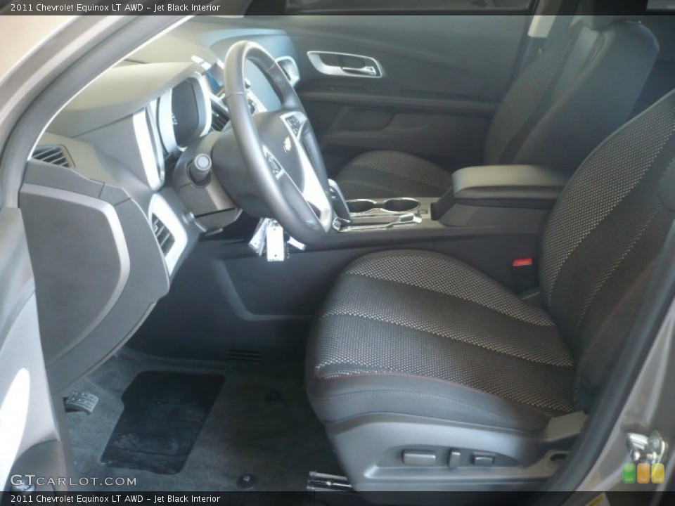 Jet Black Interior Photo for the 2011 Chevrolet Equinox LT AWD #53331015