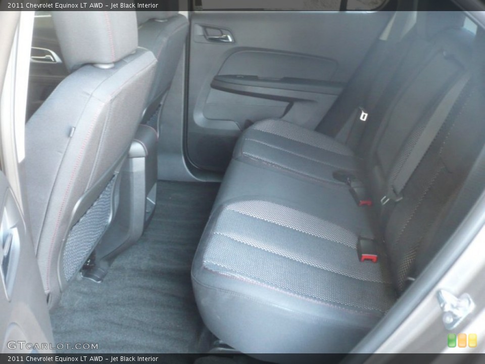Jet Black Interior Photo for the 2011 Chevrolet Equinox LT AWD #53331030