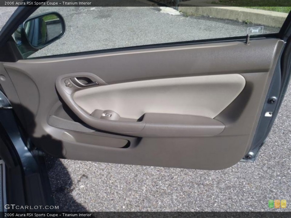 Titanium Interior Door Panel for the 2006 Acura RSX Sports Coupe #53331333