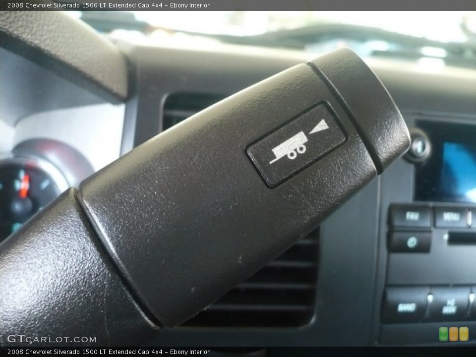 Ebony Interior Transmission for the 2008 Chevrolet Silverado 1500 LT Extended Cab 4x4 #53331693