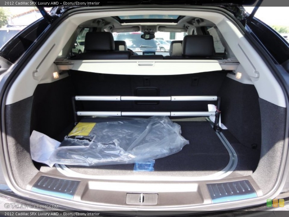 Ebony/Ebony Interior Trunk for the 2012 Cadillac SRX Luxury AWD #53333551