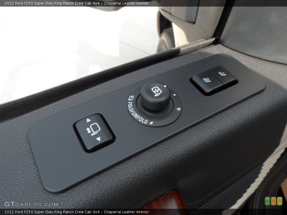 Chaparral Leather Interior Controls for the 2012 Ford F250 Super Duty King Ranch Crew Cab 4x4 #53335327