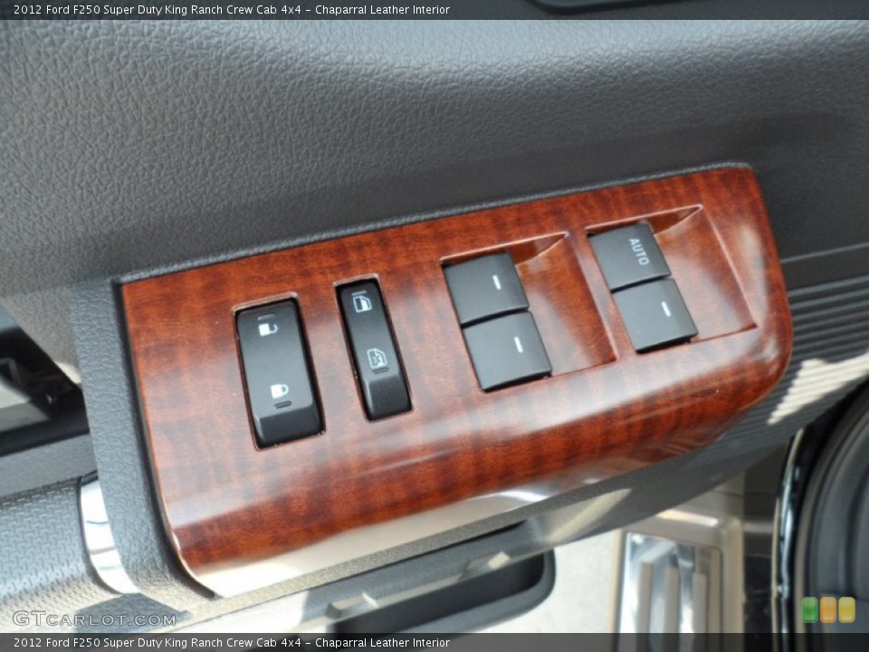 Chaparral Leather Interior Controls for the 2012 Ford F250 Super Duty King Ranch Crew Cab 4x4 #53335339