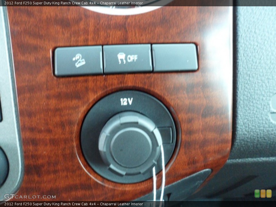 Chaparral Leather Interior Controls for the 2012 Ford F250 Super Duty King Ranch Crew Cab 4x4 #53335447