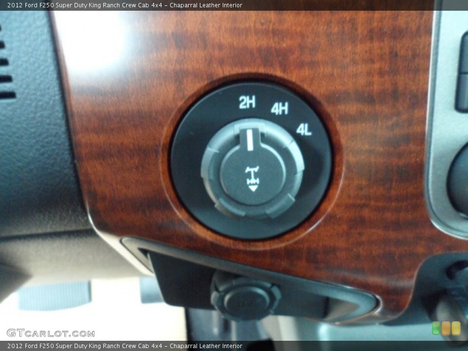 Chaparral Leather Interior Controls for the 2012 Ford F250 Super Duty King Ranch Crew Cab 4x4 #53335471
