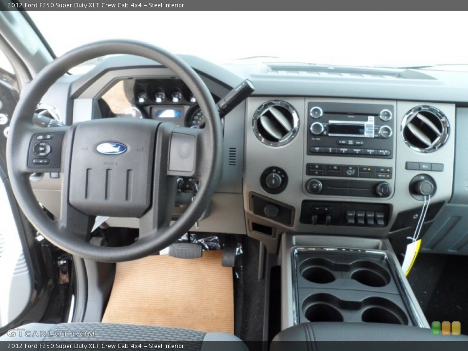 Steel Interior Dashboard for the 2012 Ford F250 Super Duty XLT Crew Cab 4x4 #53335852