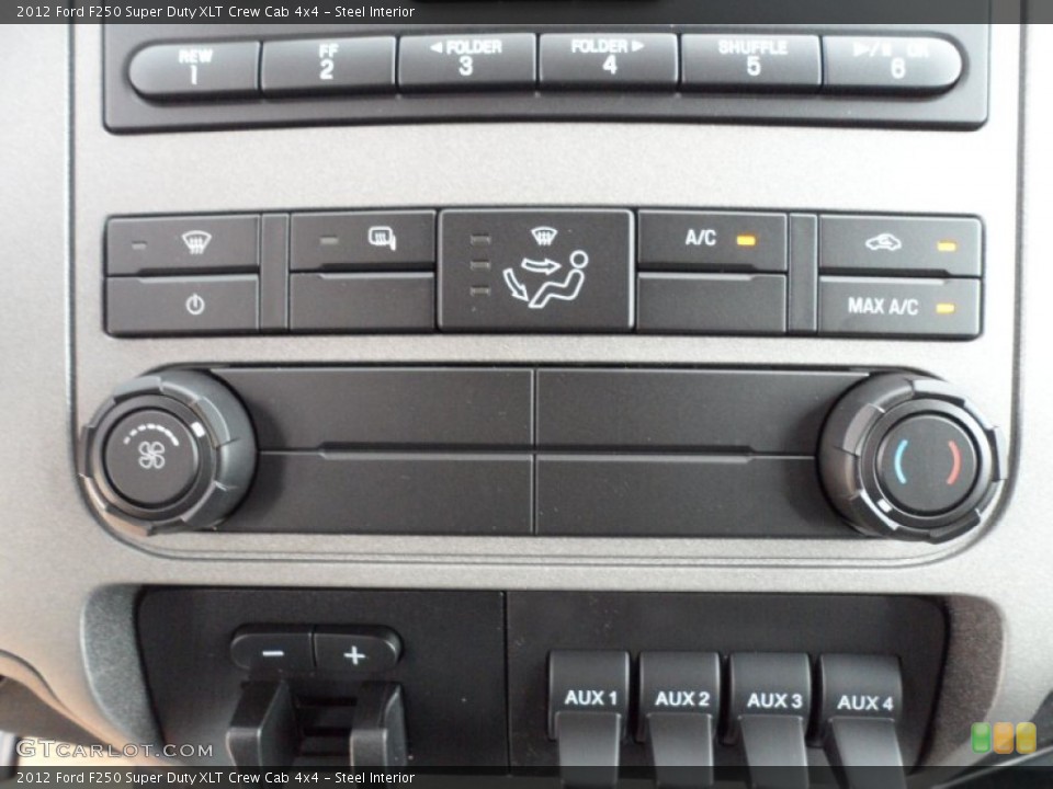 Steel Interior Controls for the 2012 Ford F250 Super Duty XLT Crew Cab 4x4 #53335888