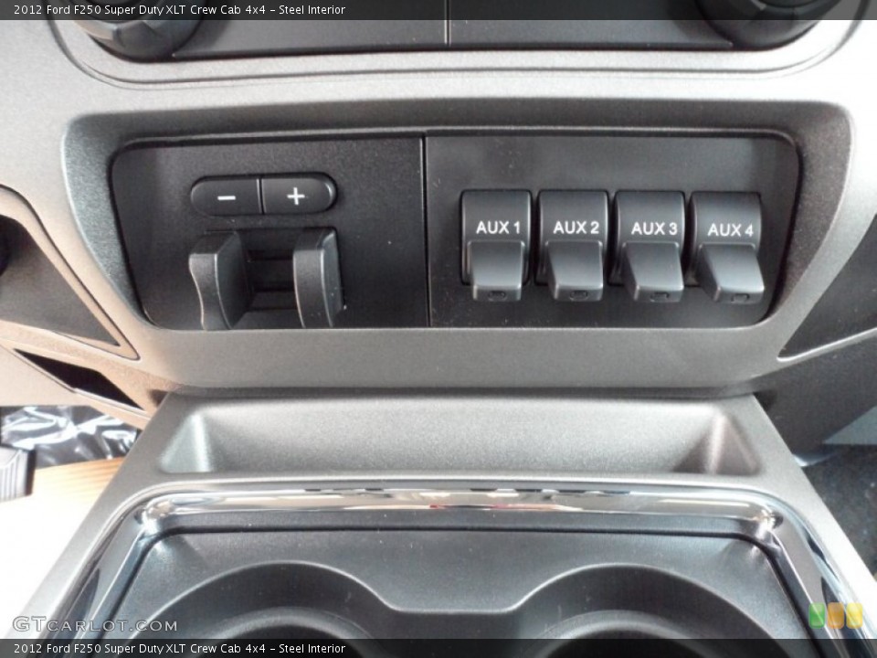 Steel Interior Controls for the 2012 Ford F250 Super Duty XLT Crew Cab 4x4 #53335900