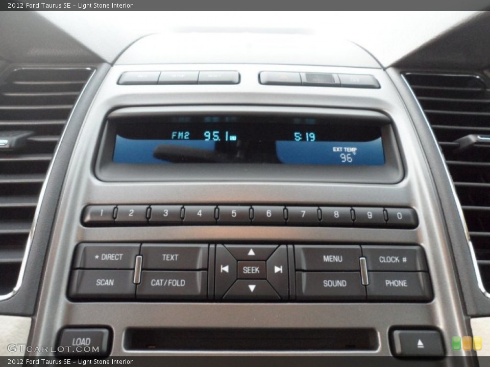 Light Stone Interior Audio System for the 2012 Ford Taurus SE #53336821