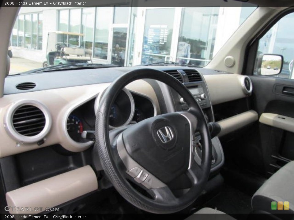 Gray/Black Interior Steering Wheel for the 2008 Honda Element EX #53337568