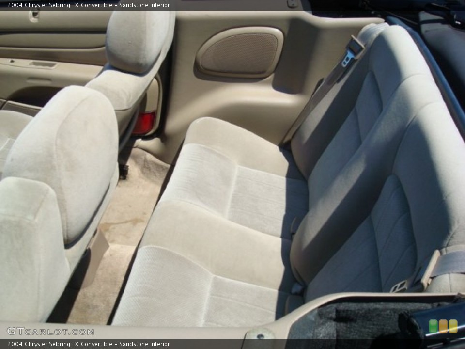 Sandstone Interior Photo for the 2004 Chrysler Sebring LX Convertible #53338852