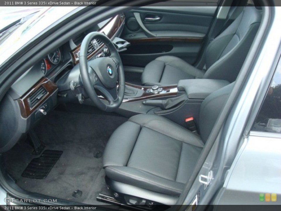 Black Interior Photo for the 2011 BMW 3 Series 335i xDrive Sedan #53340628