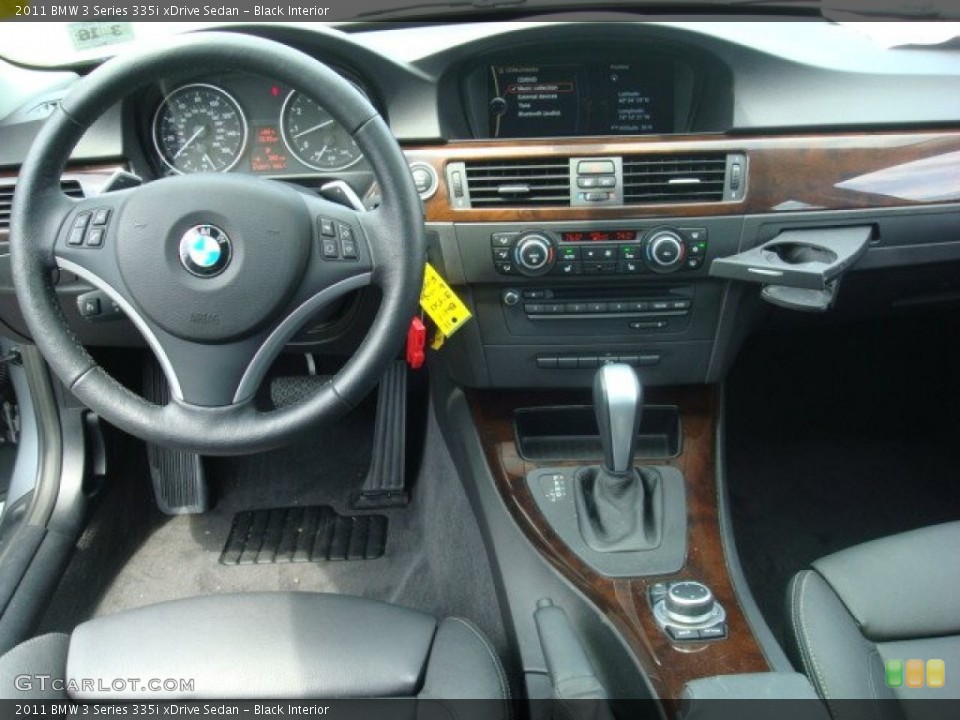 Black Interior Dashboard for the 2011 BMW 3 Series 335i xDrive Sedan #53340649