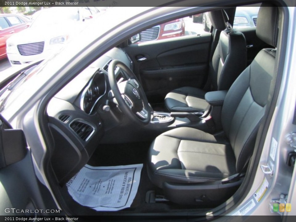 Black Interior Photo for the 2011 Dodge Avenger Lux #53343307